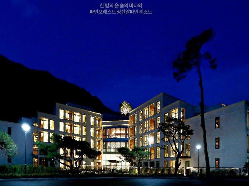 Pine Forest Jeongseon Alpine Resort Exterior foto