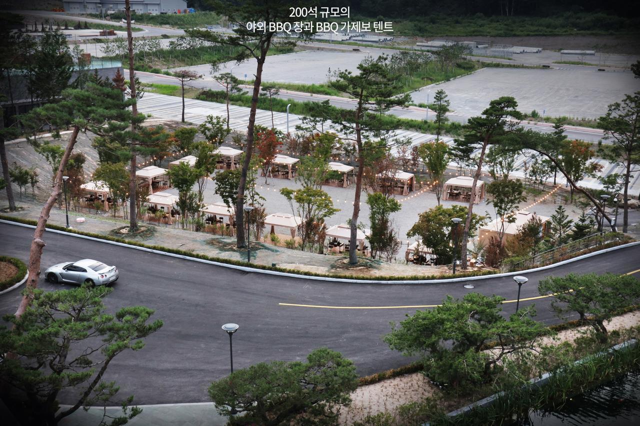 Pine Forest Jeongseon Alpine Resort Exterior foto